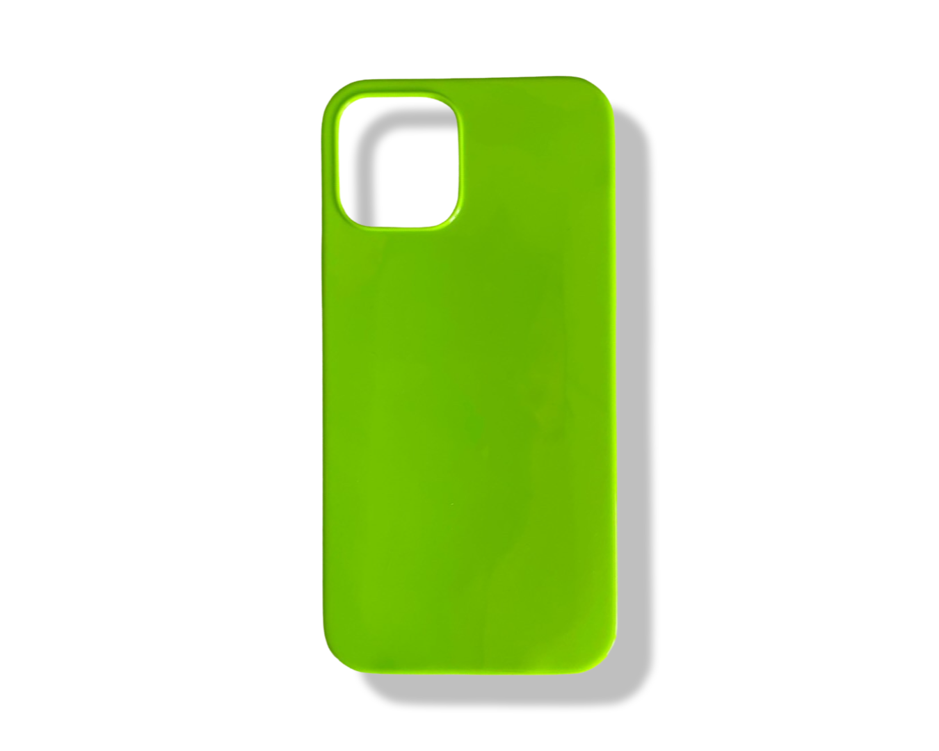 Lime green phone case